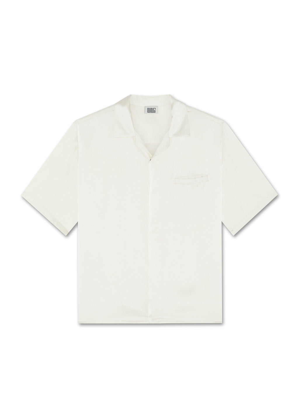 Core Short Sleeve Silk Shirt Cannoli Cream - Ning-dynasty