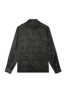 Long Sleeve Imperial Clouds Silk Shirt