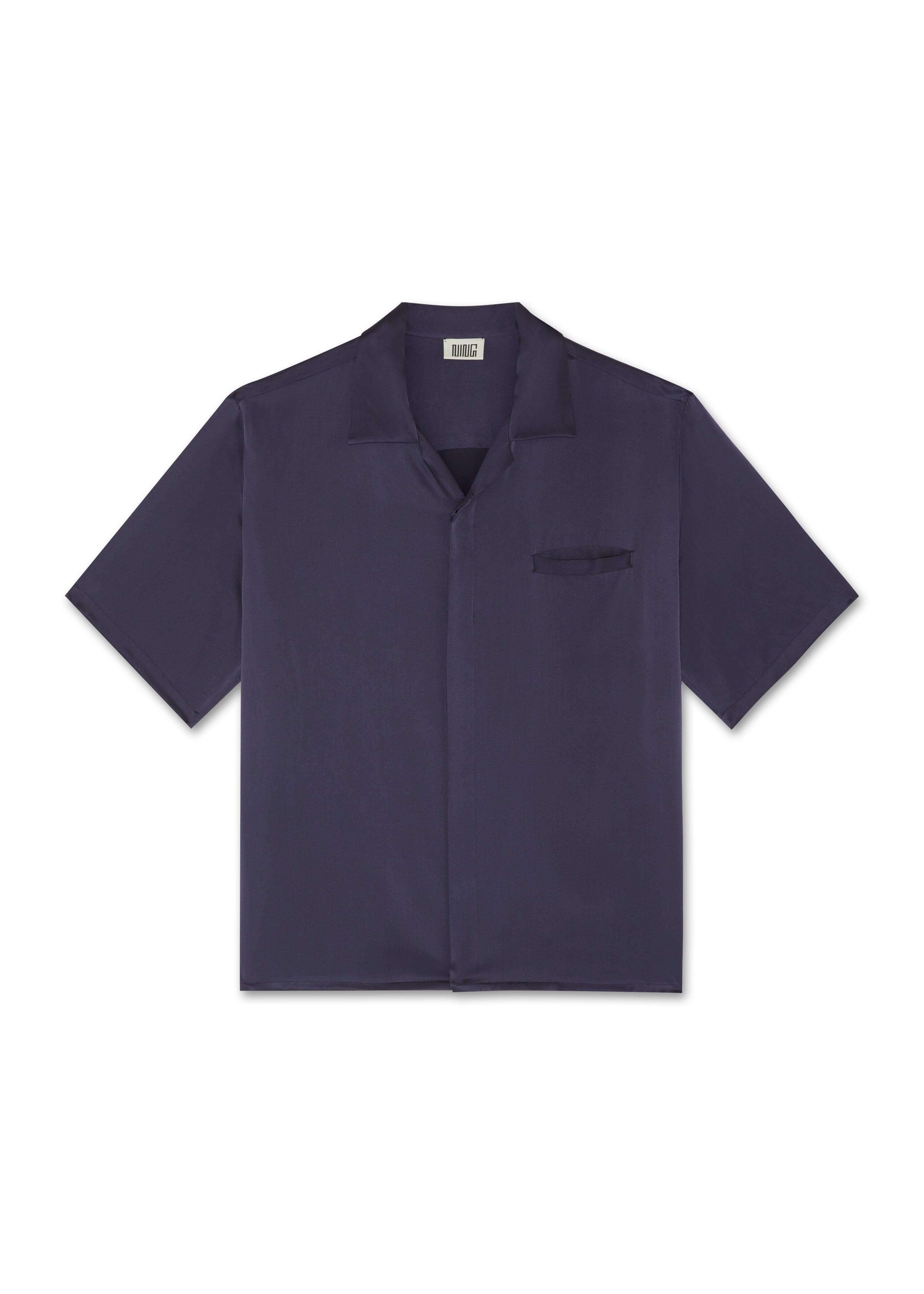 Core Short Sleeve Silk Shirt Inkling - Ning-dynasty.com – Ning