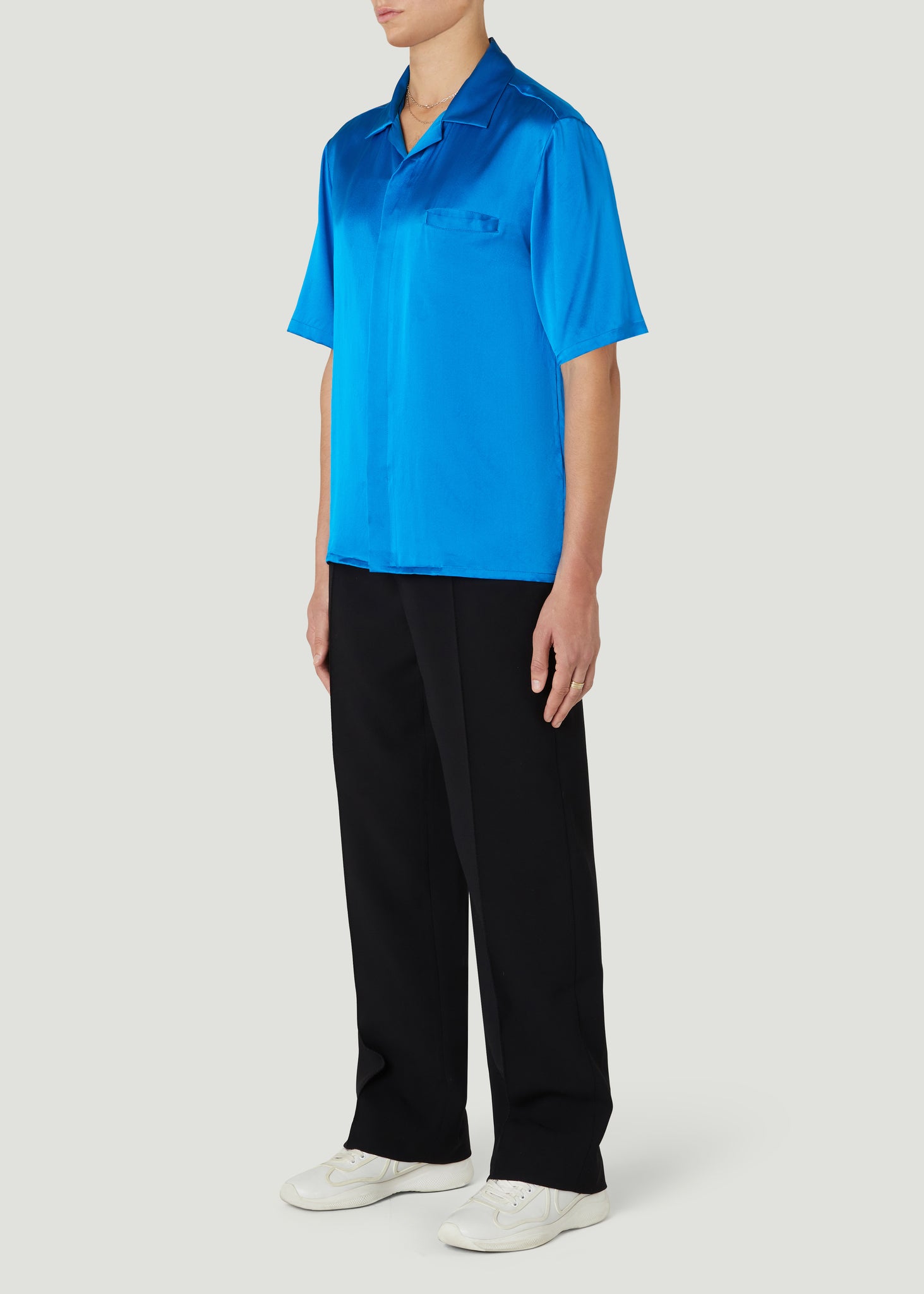 Core Short Sleeve Shirt Blue